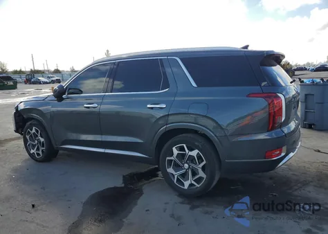 2022 Hyundai Palisade Calligraphy из США, поврежденный, VIN KM8R74HE6NU418567